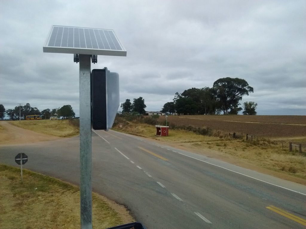 Energia Solar parada de Ônibus