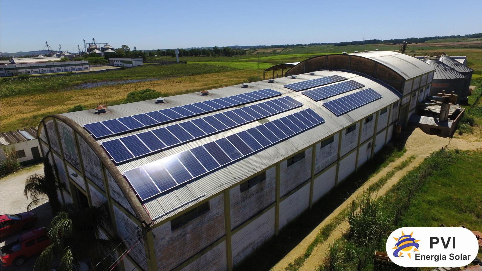 Sistema Solar Fotovoltaico conectado a rede com potência de 31.150,00 kWp.